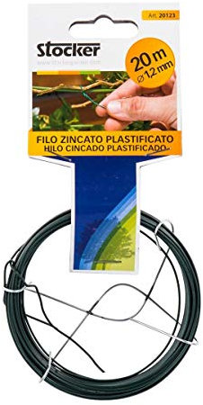 Filo Zincato plastificato 20 mt da Mm 2