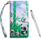 TOUCASA Hülle für iPhone 6 Plus,Handyhülle für iPhone 6S Plus,Brieftasche PU Leder Flip [3D] Case Magnetverschluss Handytasche Klapphülle für iPhone 6 Plus/iPhone 6S Plus,Panda