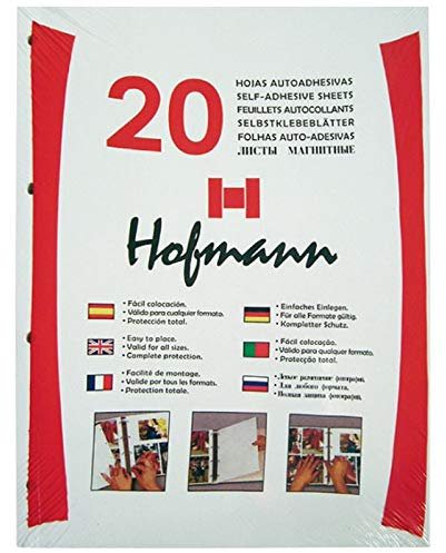 HOFMANN | Hojas Autoadhesivas - Modelo 9620 | Blanco