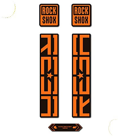 Adesivi compatibili con forcella bici Rock Shox Reba 2020