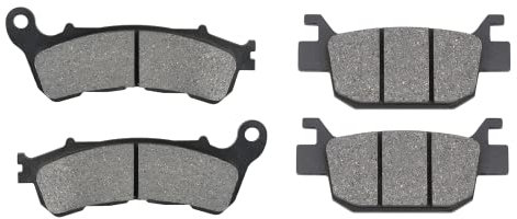 AHL 2 paia PASTIGLIE FRENO ANTERIORE/POSTERIORE ORGANICHE HONDA SH 125 150 300