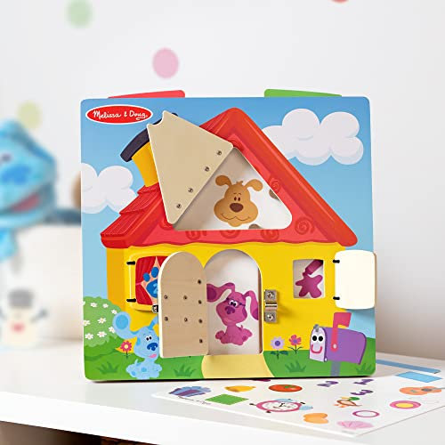 Melissa & Doug Blue’s Clues & You! Spielbrett aus Holz mit Hinweiskarten | Aktivitätsbuch für Kinder | Entwicklungsspiel | 3+ | Geschenk für Jungen oder Mädchen