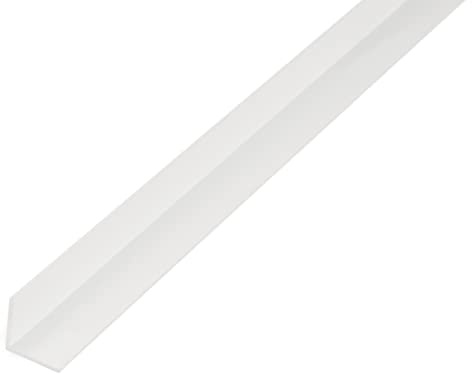 Alberts 471576 Winkelprofil | Kunststoff, weiß | 2000 x 15 x 15 mm