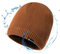 TOP-EX XL/XXL wasserdichte Merino Beanie Mütze Herren Damen Wolle Wintermütze Warm Fleece Strickmuetze Braun Großer Kopf
