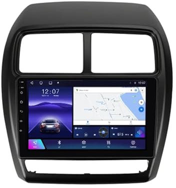 GOHEXA Android 12.0 Radio Coche 2 DIN 9 Pulgadas Pantalla Táctil para Mitsubishi ASX 1 2016-2022 con GPS,USB,FM Radio,WiFi,HD,Mandos,Llamadas Manos Libres Bluetooth Volante (Color : A, Size : 1+32G)