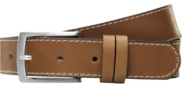 BABISTA Herren Ledergürtel Milanverro cognac, 140