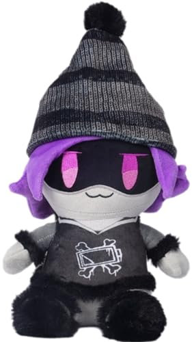 TOPLITHE Murder Kuscheltier, Cartoon Drones Plüsch Spielzeug Weiches Gefülltes Kissen Geschenke for Fans Jungen Mädchen Familien Freunde(Murder Uzi)
