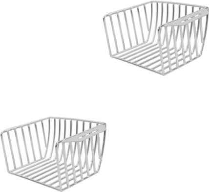 Gadpiparty 2stücke Gitterrost Für Regenrinne Aus Edelstahl Anti-verstopfungs-filter Für Bodenabläufe Leicht Zu Installierender Abfluss-schutz Für Balkon Und Langlebig Und Praktisch