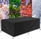 Heavy Duty Waterproof Garden Furniture Cover for 9 Seater Rattan Cube/Rectangular Set 260x180x100cm Anti UV Windproof 420D Oxford Fabric Outdoor Patio Furniture Protection