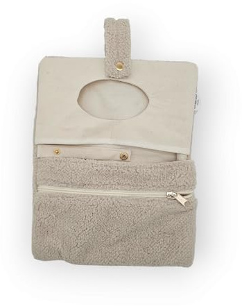 Vintageliebe® | 3 in 1 Windeltasche | mit super praktischen Reisverschlussfach, Feuchttücherfach, Schnullerhalter und Windelfach