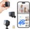 javiscam 4G LTE Cellular Security Camera with SIM Card,Wireless Camera No Wi-Fi Needed, 2K FHD car security camera, Radar Motion Detection, 20 Days Standby Battery Life, portable camera Motion Alert