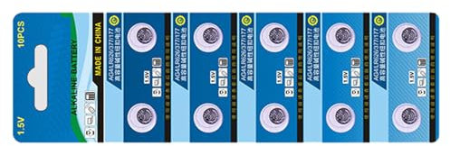 Avejjbaey 10pcs/20pcs AG4/LR626/377/177 batterie alcaline a bottone 1 5 V batterie a moneta per orologi giocattoli tascabili e altro ancora