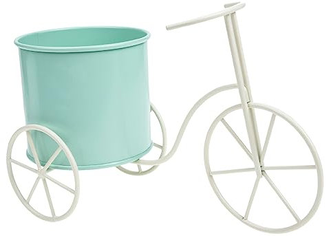 Levemolo Secchio Per Fiori A Forma Di Bicicletta Portafiori Organizzatore Di Composizioni Floreali Durevole E Resistente Leggero E Facile Da Posizionare