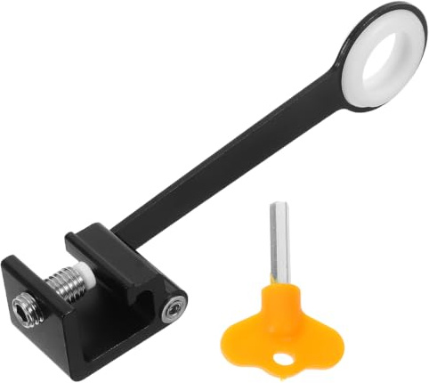 HOMSFOU Window Stoppers Lock for Window Opening Limiter Aluminum Alloy Boy Girl Safety Easy Installation for Patio Security and Office Hardware Accessories