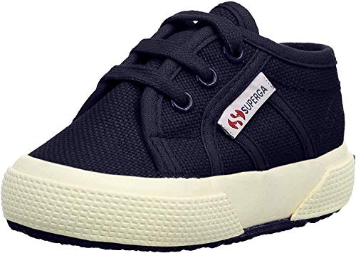 Superga 2750-Bebj baby classic S0005P0, Unisex - Kinder Sneaker, blau, (navy 933 ), 23 EU (6 UK)