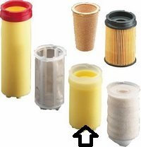 element filtrant siku en synthetique frittee - 50-75 µm - oventrop 2126300