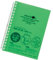 Lihit Lab., Inc. twist ring notebook A6 17 hole green N1664-6