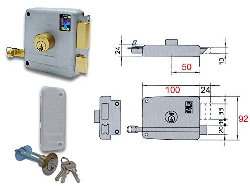 Viro 8005344041148 Viro Serratura Appl. Cilindro Fisso