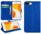DN-Technology iPhone 7 Plus Case, iPhone 8 Plus Case, Flip Folio PU Leather Book Phone Cover, Wallet Stand Feature Magnetic Closure ID Card Holder Slots, For iPhone 7+/8+ Cover (BLUE)