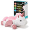 Cloud b Veilleuse Apaisante Projecteur d'étoiles | Luminosité douce | 3 Couleurs | 3 Constellations | Arrêt automatique | Veilleuse Musicale Peluche Licorne Twilight Buddies Unicorn w/wings