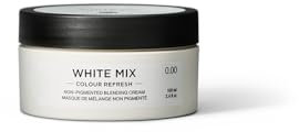 Maria Nila - Colour Refresh White Mix, 100 ml - Pflegende Haarmaske für individuelle Pastellfarben & mehr Glanz - Lebendige Farbpflege für kreative Haarstylings - Vegan & Tierfreundlich - Reisegröße