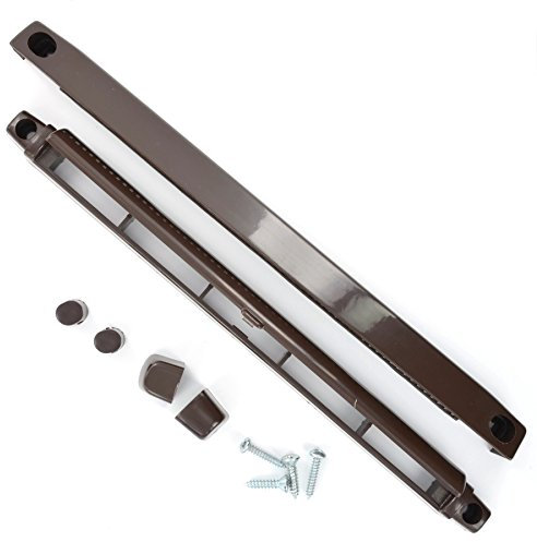 Merriway BH05604 Windows And Door Fully Adjustable Trickle Vent 410 mm (16 Inch) - Brown