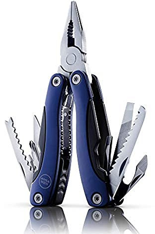 NIVEA MEN Multitool Promotion-Zugabe, hochwertiges Multiwerkzeug mit 8+2 Funktionen, 100% rostfreies Multifunktionstool aus Edelstahl