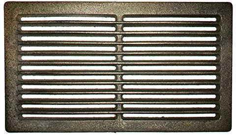 Griglia in ghisa per stufa cucina e caminetto caduta cenere 400 x 230 mm. - K6877