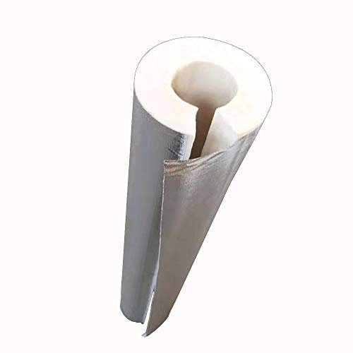 ZzhGD BBGS Rohr-Isolations-Schaum, 3pcs Verdicken Aluminiumfolie-Selbstklebende Öffnungs-Frostschutzmittel-Einfaßung Im Freien für Solarrohr- / Wasserrohr- / Klimaanlagenrohr (Color : 22mm)