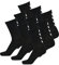 hummel Unisex Fundamental Sportsocken - 9er Pack I Schwarz 46/48