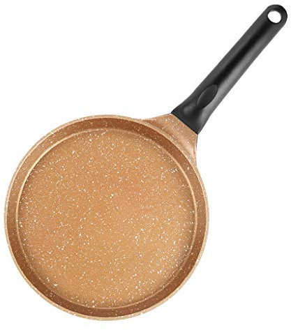 De aluminio antiadherente Pancake Pan, Pan Crepe con más sana libre de químicos antiadherente (Size : 24cm)