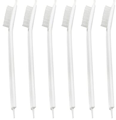 OSALADI 6pcs Juicer Machine Brush Automatic Soy Milk Maker Cleaner Coffee Machine Cleaning Brush for Home White
