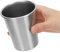 HERCHR Bicchieri in acciaio inossidabile, Bicchieri in metallo da 230 ml Bicchieri per acqua infrangibili Bicchieri infrangibili per viaggi, all'aperto, campeggio(Silver)