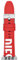 Diesel Bracciale compatibile con Apple Watch, 42/44/45/49 mm - 24 mm, pelle rossa, DSS0003