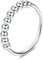 Milacolato 925 Sterling Silber Angst Spinning Ringe mit Perlen Band Ring für Dünne Stapelbare Ringe für Damen