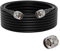 Vecys N Maschio a N Maschio Cavo Coassiale a Bassa Perdita RG58 32.8FT/10 M per 3G 4G 5G LTE Antenna Ham Radio GPS WiFi
