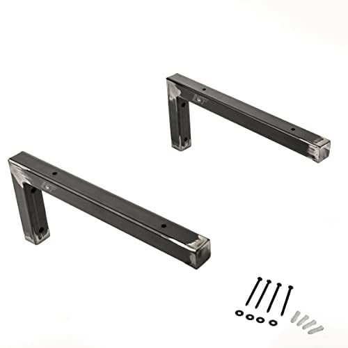 LST 2X Wandkonsole Waschtischhalterung Regalträger anthrazit 350mm Winkel