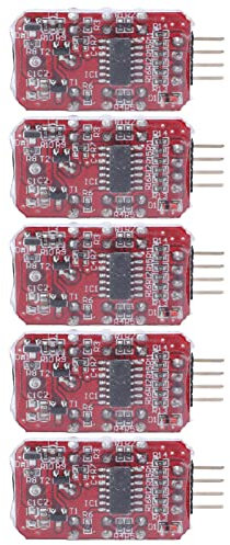 LiPo Battery Checker, Precise IC 5 Pcs Sound and Light Remindering Lithium Battery Low Voltage Alarm, wirksam für Schiffsmodelle
