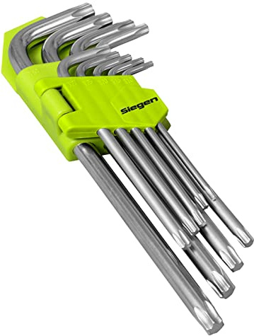 Sealey Siegen Long TRX-Star* Key Set, 9pc - S01262
