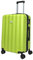 MY TRAVEL BAG ABS Hartschalen-Koffer Trolley Reisekoffer Tasche (Handgepäck-Mittel-Groß-Set) Zwillingsrollen (Grün, Handgepäck (55cm))