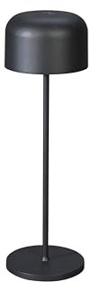Konstsmide LED Tischleuchte Lille | schwarz | Indoor/Outdoor | Kabellos | 11 x 11 x 36 cm | 7834-750