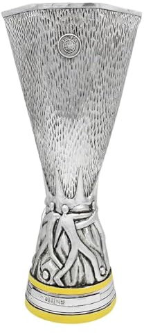 TIANXIE Trophée De La Coupe Ligue Europa Réplique Résine Football Club Champions Trophées Fans Souvenir Collection Bureau Maison Affichage Ornements,32cm