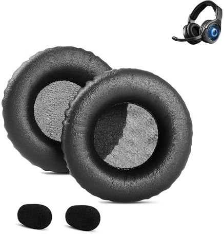 Gobelieve Replacement earpads Compatible with PDP Afterglow AG9 PS4 Headset ear Cushion with Protein Leather