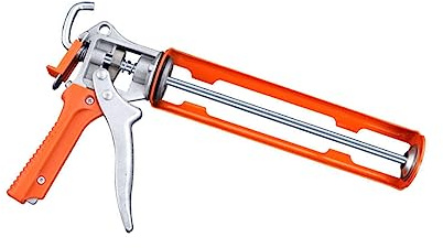 Gadpiparty 1pieza Pegamento De Naranja Herramienta De Calafateo Manual Para Construcción Aplicador De Adhesivo Antiderrame Diseño Ergonómico