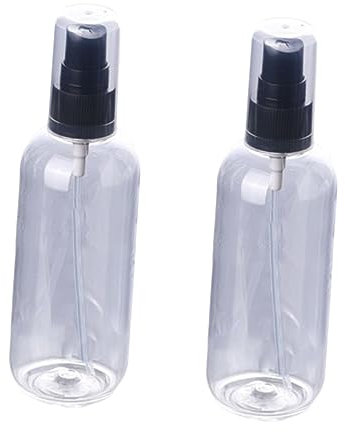 TOVINANNA 5pcs Refillable Spray Bottles Mini Compact Design Leakproof Pump Dispenser for Water Makeup Outdoor Use
