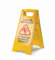 FERCASASHOP® Segnale Avviso Cartello Pavimento Bagnato Wet Floor Perfetto per uffici, negozi, ospedali e luoghi pubblici