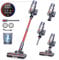INTETURE Cordless Vacuum Cleaner 550W/45Kpa,60Mins Stick Vacuum,Self-standing Upright Vacuum Cleaner with Wall Mount Charging,Touch Screen,Vacuums for Hardwood Floor Carpet Pet Hair