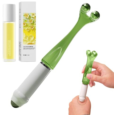 Handroller Manueller Muskelmassage-Rollstab, Stressabbau, Entspannung | Druckpunktmassagegerät Für Kinder, Erwachsene, Tägliche Muskelentspannung, Arbeit, Fitnessstudio, Reisen, Sport,