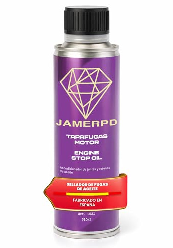 JAMERPD Sellador de Fugas de Aceite de Motor | Aditivo Antifugas para Sistemas de Aceite | Repara Microfugas y Filtraciones | Compatible con Todos los Aceites de Motor | 310 ml