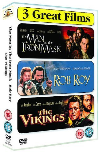 The Man In The Iron Mask/Rob Roy/The Vikings [DVD]